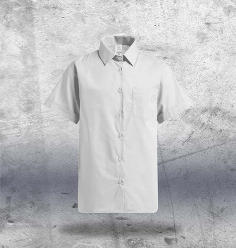 Allwear Formal White S/S Shirt (Size 39 - 43)