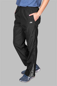 Black Track Pants with side inserts
