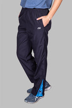 Load image into Gallery viewer, Kids Navy Track Pants with side inserts