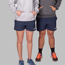 Load image into Gallery viewer, Navy Crossover Shorts