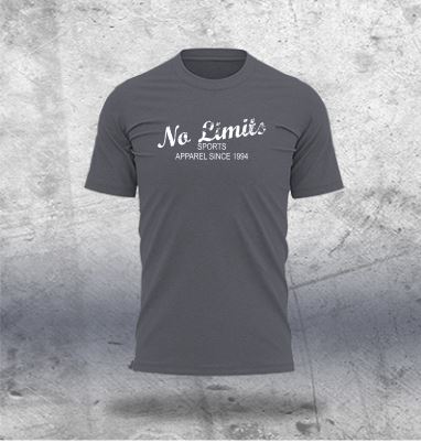 Charcoal Melange T-Shirt - Design 2