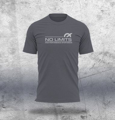 Charcoal Melange T-Shirt - Design 3