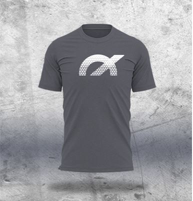Charcoal Melange T-Shirt - Design 4