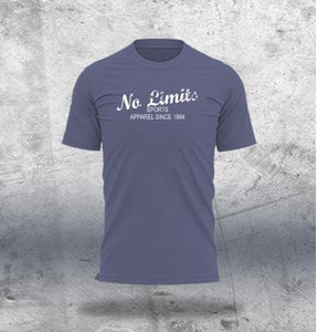 Blue Melange T-Shirt - Design 2