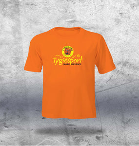 Tygiesport - Oranje T-hemp (3/4-5/6)
